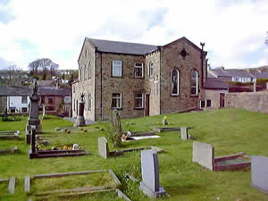 Exterior view of the present chapel